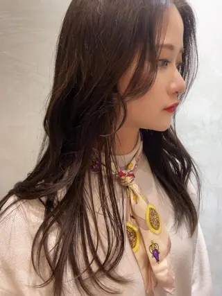ミディアム カラー 韓国ヘア 店長NEGIのヘアスタイル