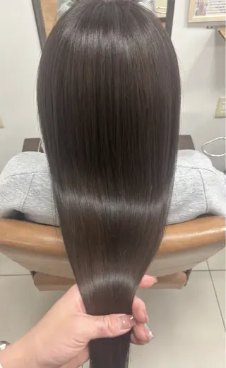 ミディアム カラー 頭皮×髪質改善 透明感カラー💎中村のヘアスタイル