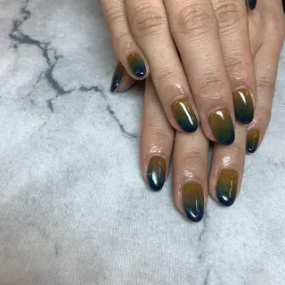 ネイル ネイルリボン 受付スタッフのネイルデザイン