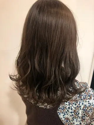 ロング カラー 盛れるレイヤーカット 得意🌹井上美沙のヘアスタイル
