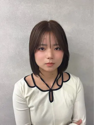 ミディアム ショート・ボブ 🌈chinaのヘアスタイル