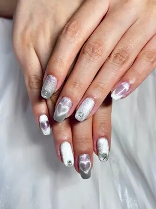 ネイル Horie 雪のネイルデザイン