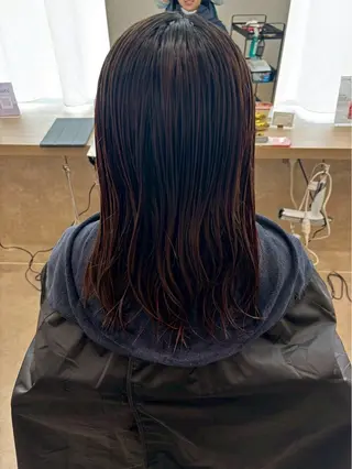 ミディアム 兼古 望羽のヘアスタイル