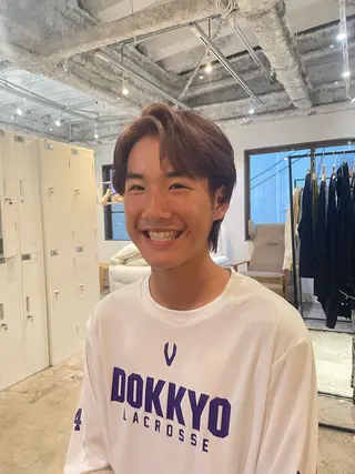 カラー メンズ ゆるふわガーリーst yle🩰yuukaのヘアスタイル