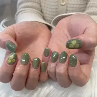ネイル 新井 ひなののネイルデザイン