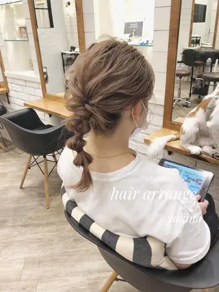 ✨透明感ケアカラー✨ 長野ゆきなのヘアスタイル
