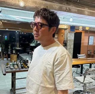 メンズ gattaca nikeのヘアスタイル