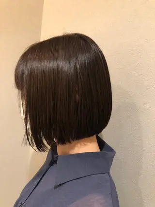 ミディアム ショート✨顔まわり マツモト ショウゴのヘアスタイル