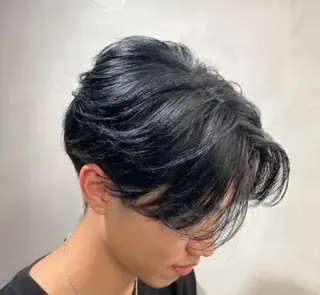 ミディアム パーマ ヘアアレンジ メンズ fifth 石川 凪のヘアスタイル