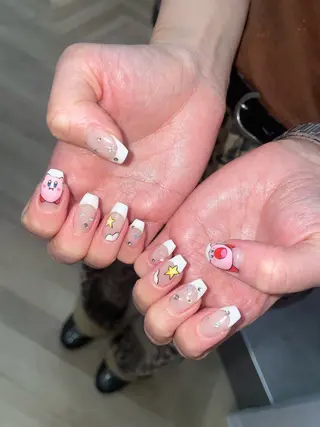 ネイル RICO Nail パーツつけ放題🌈のネイルデザイン
