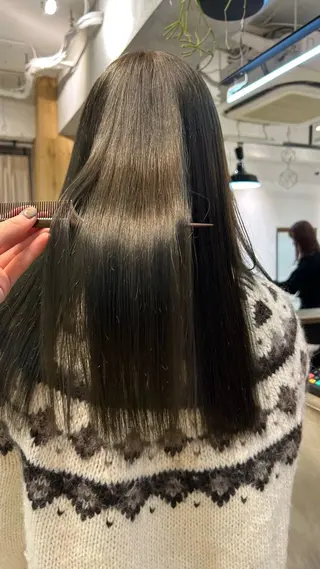 ミディアム じゅわっと暖色カラー 🍊Moemiのヘアスタイル