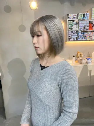 ショート カラー 前橋 姫奈のヘアスタイル