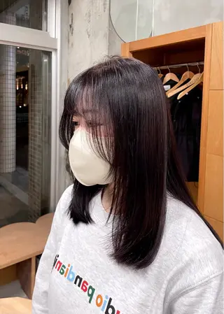 カラー chisato☁️ カットカラーモデルのヘアスタイル