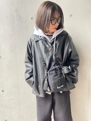 ミディアム LA.MIU★ 八王子店Mayuのヘアスタイル