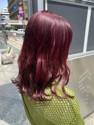 セミロング カラー ParveMix /  相馬 さくらのヘアスタイル