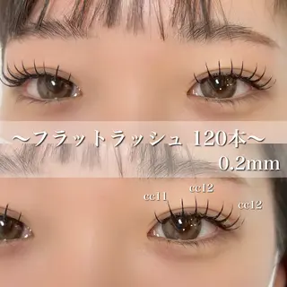 マツエク・マツパ NANA HARUKAのマツエク・マツパデザイン