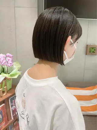 カラー 増渕 里奈のヘアスタイル
