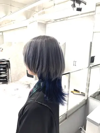 ミディアム カラー ハイトーン/北堀江 💎Shoseiのヘアスタイル