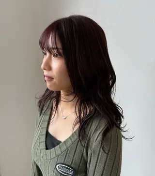 ミディアム カラー 鈴木 拓海のヘアスタイル