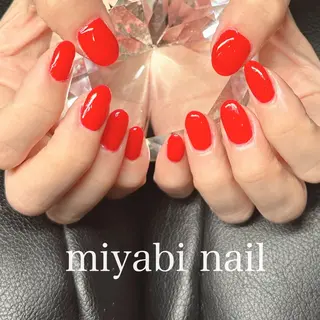 ネイル miyabi nail 桂川駅近くのネイルデザイン
