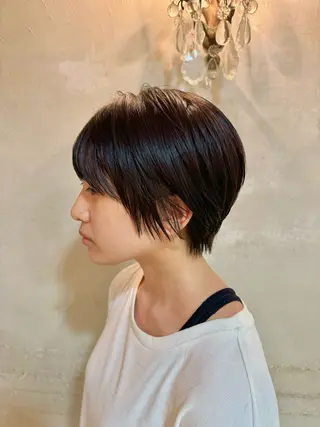 ショート ショートカットなら 前平友慈のヘアスタイル