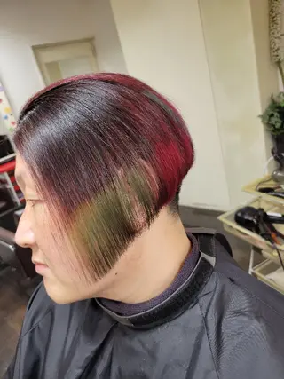 ショート 遠藤 史秋のヘアスタイル