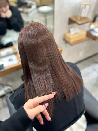 セミロング MOURI CHISATOのヘアスタイル