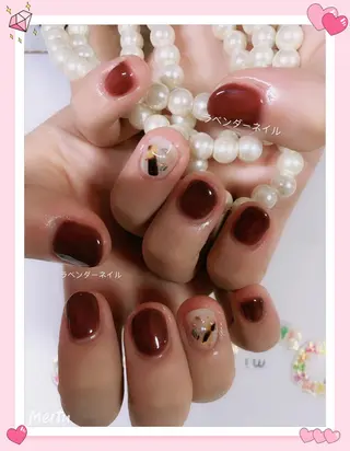 ネイル ラベンダー💖日暮里 ルル💖ネイルのネイルデザイン