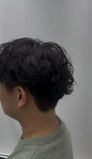 パーマ メンズ レディース／メンズ パーマ特化／内山遥斗のヘアスタイル