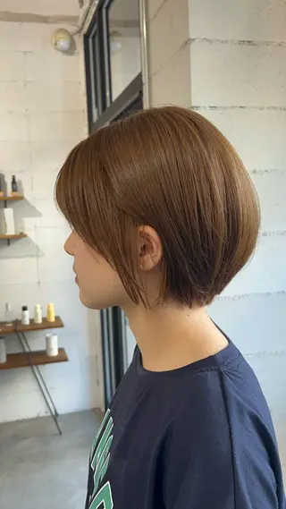 ショート 1回で綺麗になる 髪質改善 小山光のヘアスタイル
