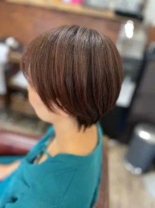 ショート カラー 💎白髪染めも対応 🙆👌山本明菜のヘアスタイル