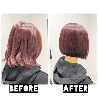ショート カラー パーマ ヘアアレンジ 心斎橋難波本店 店長 THE ECT 中尾のヘアスタイル