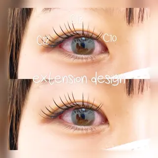 マツエク・マツパ - MANA-のマツエク・マツパデザイン