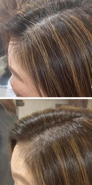 カラー 華Hanaプロカラー ヘアカラー専門店のヘアスタイル
