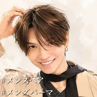 メンズ ショートとメンズ特化 美容師シュウのヘアスタイル