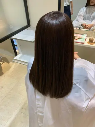 ロング 💎髪質改善/縮毛 矯正💎メンズパーマのヘアスタイル