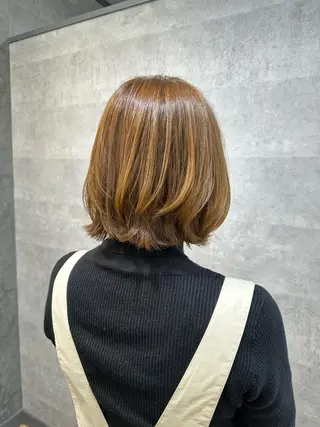 ミディアム U-ra NAMIのヘアスタイル