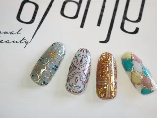 ネイル glaNje shioriのネイルデザイン