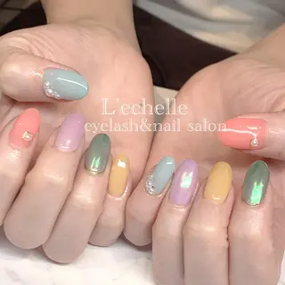 ネイル .. momoko🕊のネイルデザイン