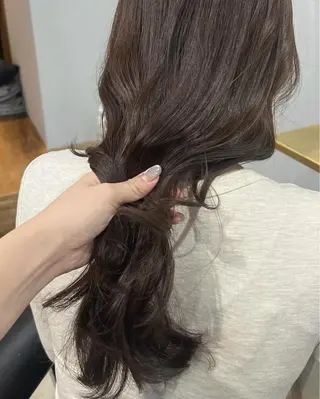 セミロング カラー akane/ボブ /ブラウンベージュのヘアスタイル