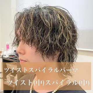パーマ メンズ 【ニュアンスパーマ】 西岡拓海のヘアスタイル
