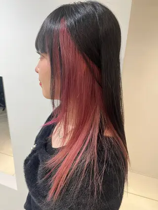 カラー 白石 歩真のヘアスタイル