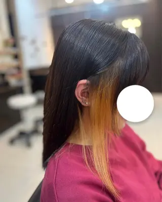 ミディアム カラー 🍒 SANA🍒のヘアスタイル