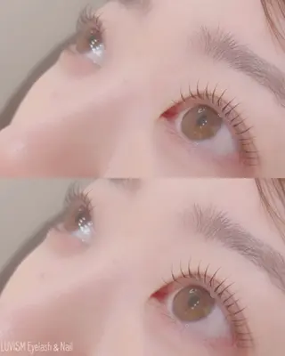 マツエク・マツパ LUVISM EYELASH阿部のマツエク・マツパデザイン