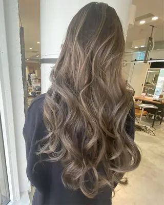 ロング カラー welring hair salonのヘアスタイル