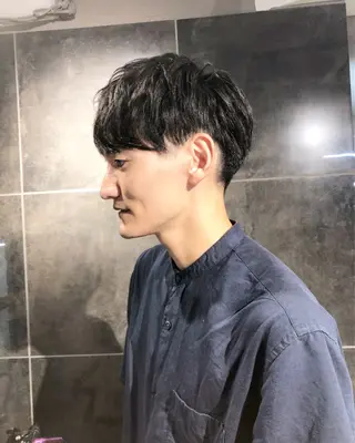 ヘアアレンジ ainico+所属・メンズ特化✂️栗原 侑也のヘアスタイル