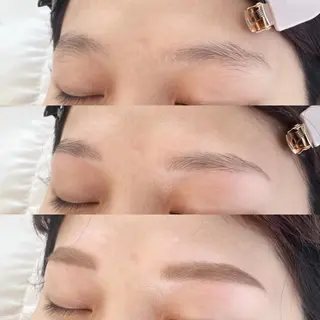 アイブロウ 𝙈𝙊𝙔𝙐🎀 韓国風/束感まつ毛のマツエク・マツパデザイン