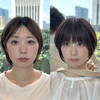 ショート 🌈銀座、ボブ ショート🌈にっしーのヘアスタイル