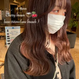 カラー 𝙢𝙞𝙮𝙪🎀 girly hairのヘアスタイル