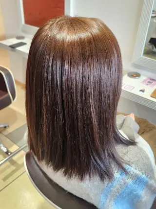 ミディアム 暖色カラー/髪質改善 /メンズ🧡莉南のヘアスタイル